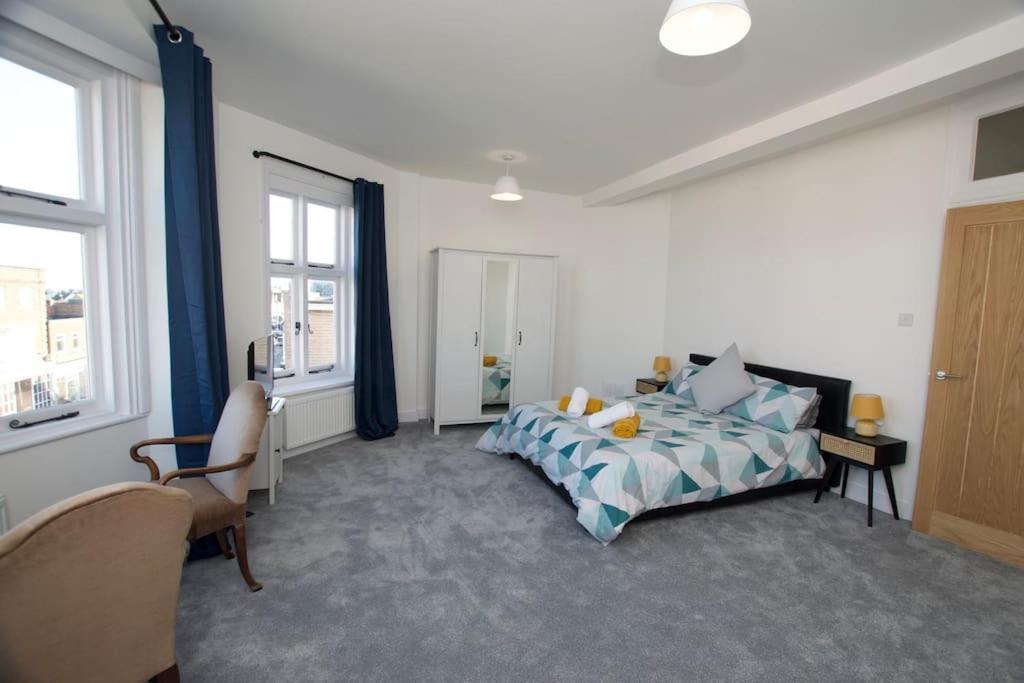 フリントン・オン・シーBeautiful Large 3-Bed Coastal Flat With Parking.アパートメント エクステリア 写真